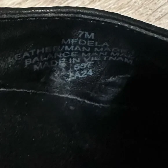 Marc Fisher Dela Closed Toe Sling Back Dress Flat Black Size 7 - Picture 13 of 13